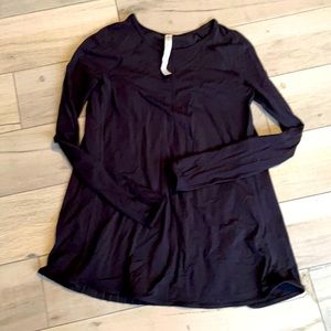 Black long sleeve shirt